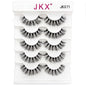 Eye Tail Lengthening Natural Curling Three-dimensional Multi-level Thick Eyelashes - DunbiBeauty, LLC