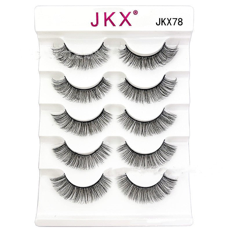 Eye Tail Lengthening Natural Curling Three-dimensional Multi-level Thick Eyelashes - DunbiBeauty, LLC