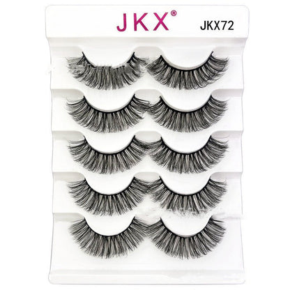 Eye Tail Lengthening Natural Curling Three-dimensional Multi-level Thick Eyelashes - DunbiBeauty, LLC