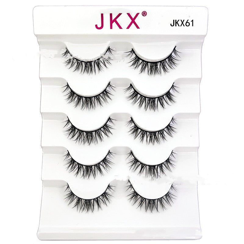 Eye Tail Lengthening Natural Curling Three-dimensional Multi-level Thick Eyelashes - DunbiBeauty, LLC