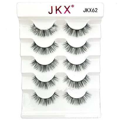 Eye Tail Lengthening Natural Curling Three-dimensional Multi-level Thick Eyelashes - DunbiBeauty, LLC