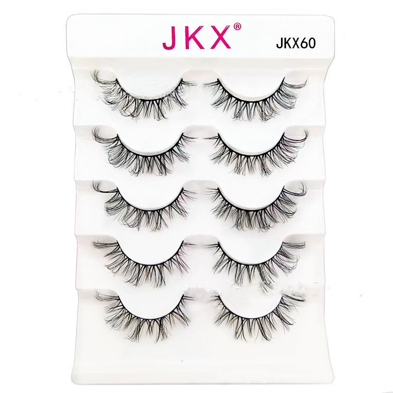 Eye Tail Lengthening Natural Curling Three-dimensional Multi-level Thick Eyelashes - DunbiBeauty, LLC