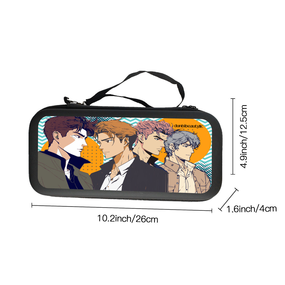 Nintendo Switch Storage Bag (Double-Sided Printing)｜Eva Material - Anime, Nostalgia, Guy Crush, Boys, Emotions, Friendship, Handsome (Designed by Dunbi)