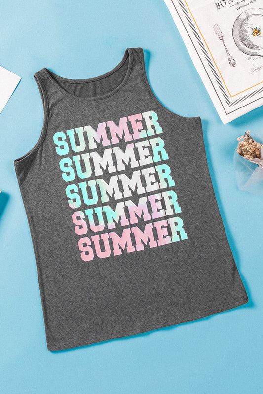 SUMMER Graphic Tank Top Trendsi