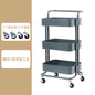 Movable wheeled kitchen storage rack trolley living room storage floor-to-floor beauty salon trolley supplies storage rack Larnt