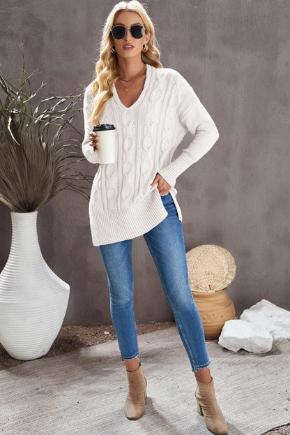 Oversized Cozy up Knit Sweater Kiwidrop