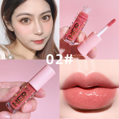 Women's Glaze Mirror Water Lip Glaze Lipstick