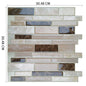 Fancytiles Waterproof Self Adhesive 3D Mosaic Wall Decal Peel and Stick Vinyl Tile Kitchen Backsplash - DunbiBeauty, LLC