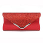 Fashion PU Leather Glitter Envelope Makeup Bag - DunbiBeauty, LLC