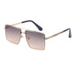 Fashion Retro Double Beam Full Rimmed Men's UV Protection Sunglasses Wholesale - DunbiBeauty, LLC