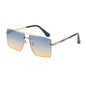 Fashion Retro Double Beam Full Rimmed Men's UV Protection Sunglasses Wholesale - DunbiBeauty, LLC