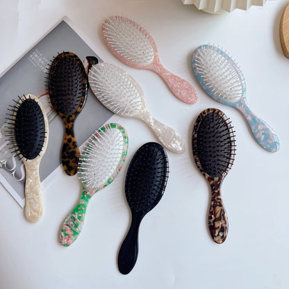 Fashion Tourtoise Shell Style Air Cushion Hair Brush - DunbiBeauty, LLC