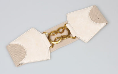 Fashion Waist Belt with Horse Shoe Buckle - DunbiBeauty, LLC