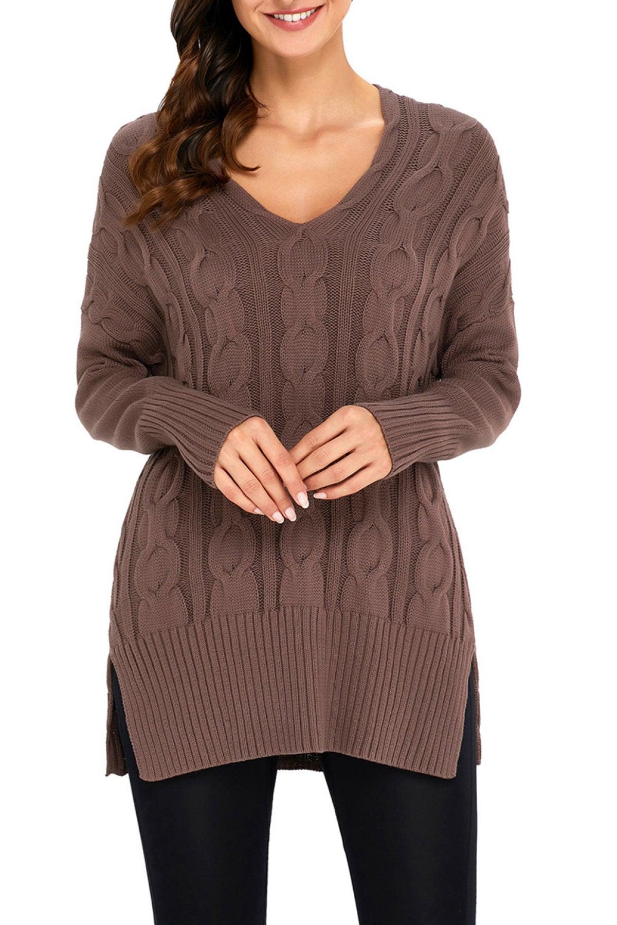 Oversized Cozy up Knit Sweater Kiwidrop