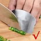 Finger Guard Finger Protectors Stainless Steel Finger Hand Cut Protect Knife Safe Use Creative Kitchen Products Gadgets Tools - DunbiBeauty, LLC