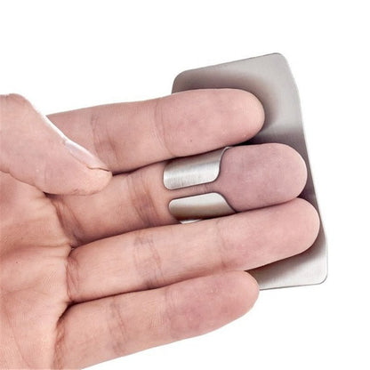 Finger Guard Finger Protectors Stainless Steel Finger Hand Cut Protect Knife Safe Use Creative Kitchen Products Gadgets Tools - DunbiBeauty, LLC