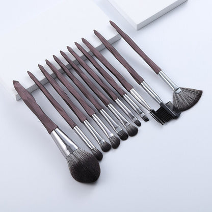 FLD 13/5 pcs Blue Makeup Brushes Set Face Eye Lip Eyeshadow Eyebrow Comb Eyelash Spoolies Foundation Powder Brush Tools Cosmetic - DunbiBeauty, LLC