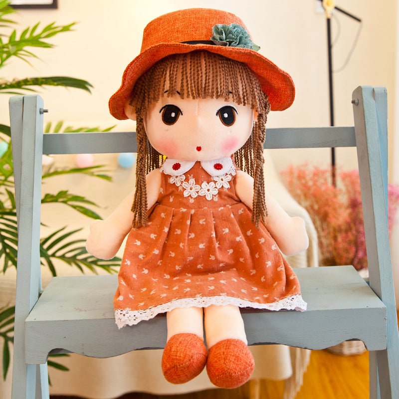 Floral Dress Plush Doll - DunbiBeauty, LLC