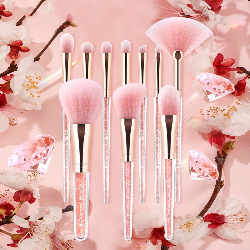 Flower Dance Makeup Brush Nose Shadow Brush Set - DunbiBeauty, LLC