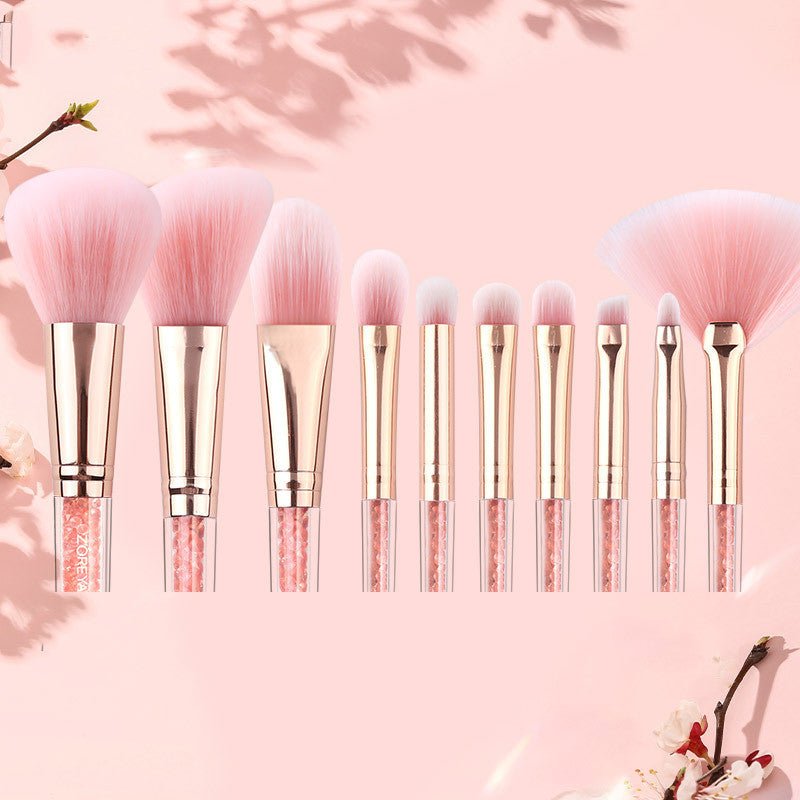 Flower Dance Makeup Brush Nose Shadow Brush Set - DunbiBeauty, LLC