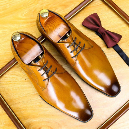 Formal Leather Shoes Store Wholesale First Layer - DunbiBeauty, LLC