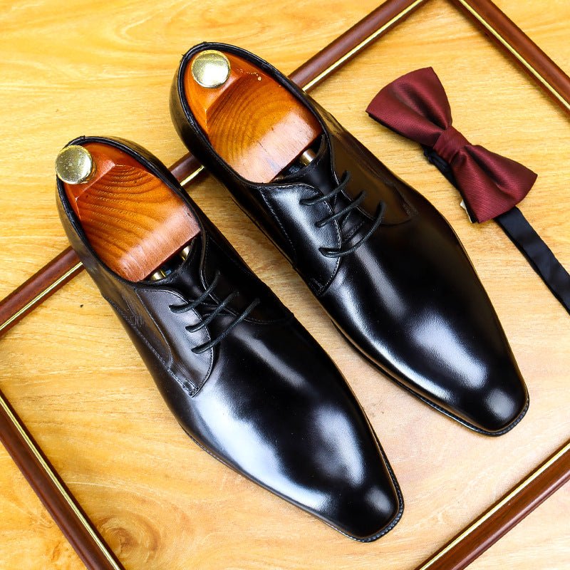 Formal Leather Shoes Store Wholesale First Layer - DunbiBeauty, LLC