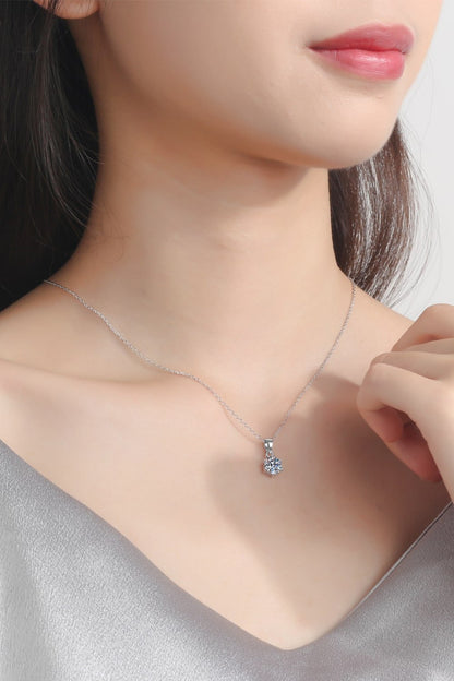 Get What You Need Moissanite Pendant Necklace - DunbiBeauty, LLC