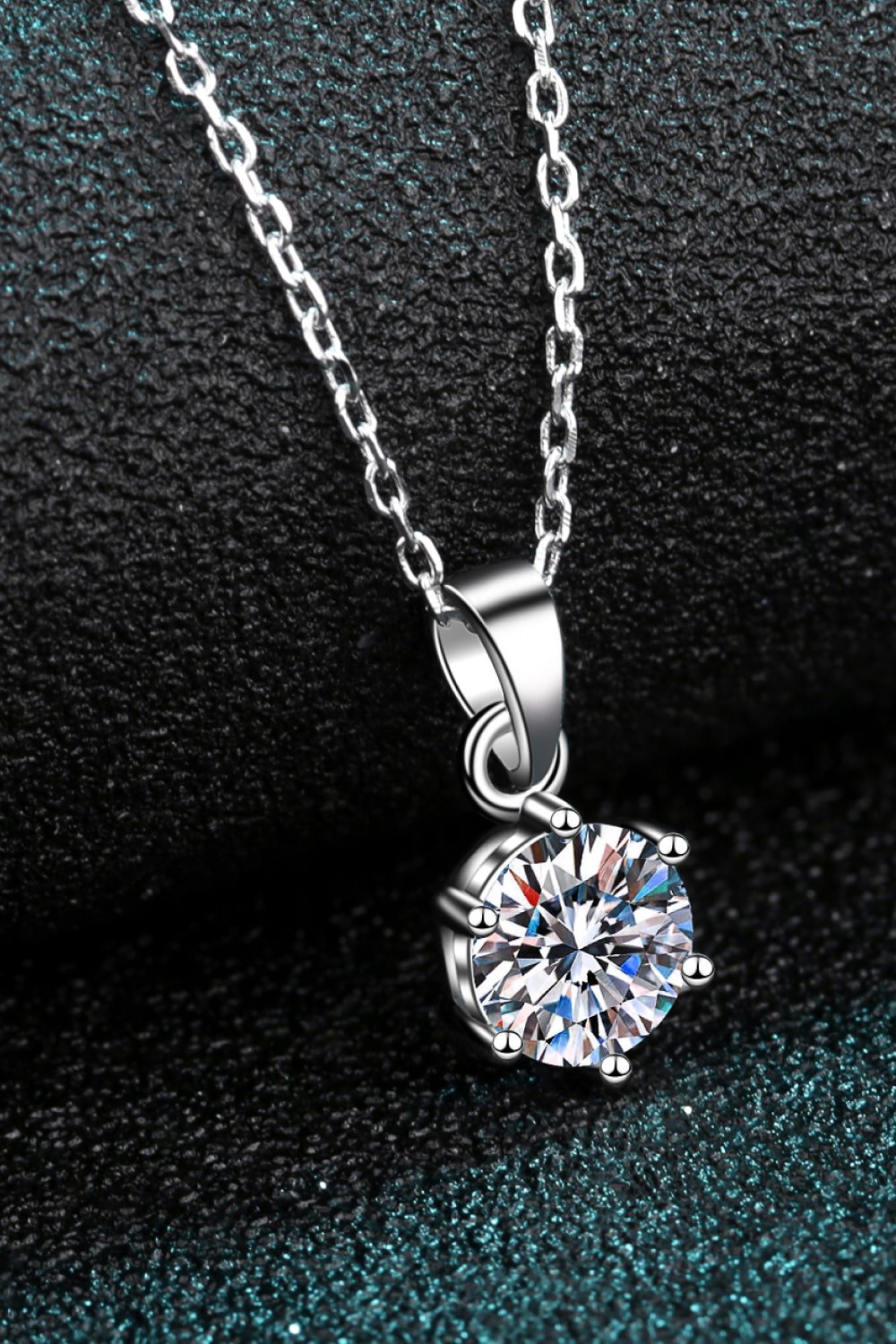 Get What You Need Moissanite Pendant Necklace - DunbiBeauty, LLC