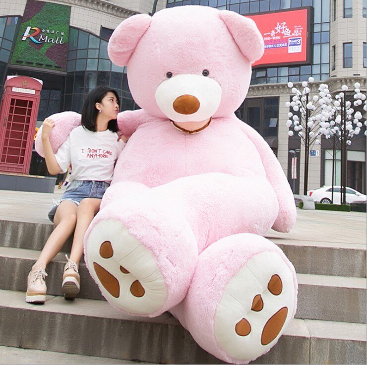 Giant Teddy Bear Plush Toy Huge Soft Toys Leather Shell - DunbiBeauty, LLC