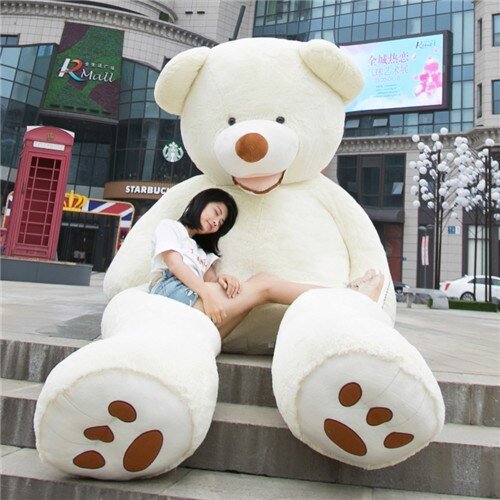 Giant Teddy Bear Plush Toy Huge Soft Toys Leather Shell - DunbiBeauty, LLC