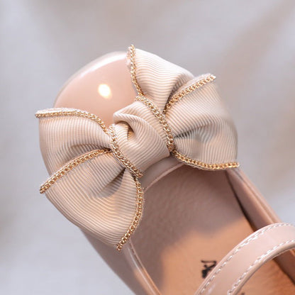 Girl's Bow Tip Mary Janes - DunbiBeauty, LLC