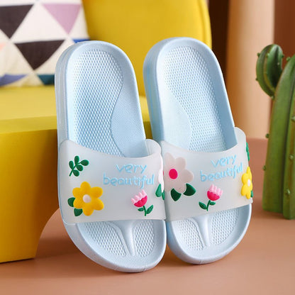 Girl's Slide on Sandals - DunbiBeauty, LLC