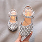 Girl's Small Rhinestone Shoes - DunbiBeauty, LLC