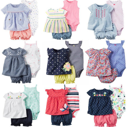 Girls Variety Spring and Summer Clothing Sets - DunbiBeauty, LLC