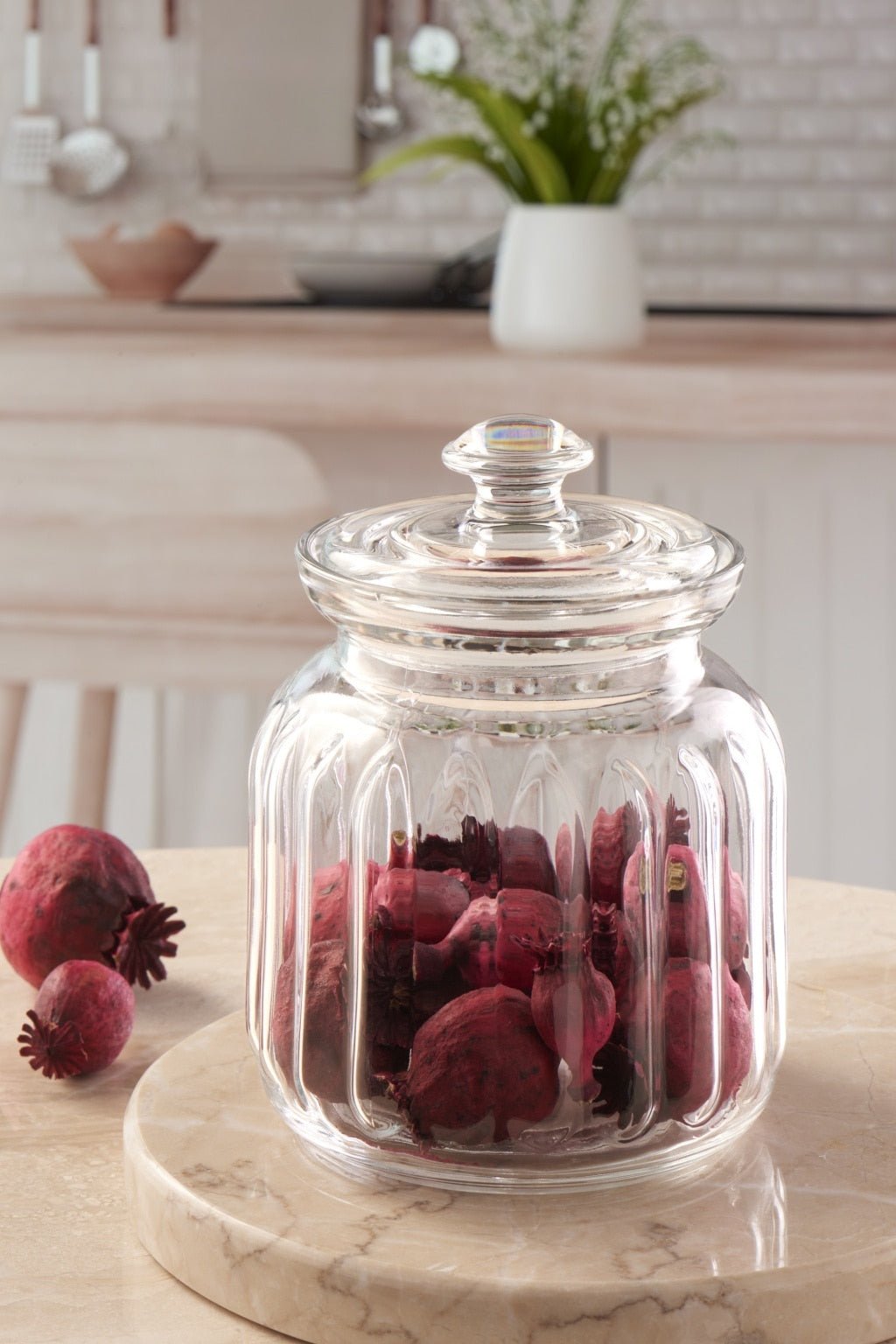 Glass Storage Container - DunbiBeauty, LLC