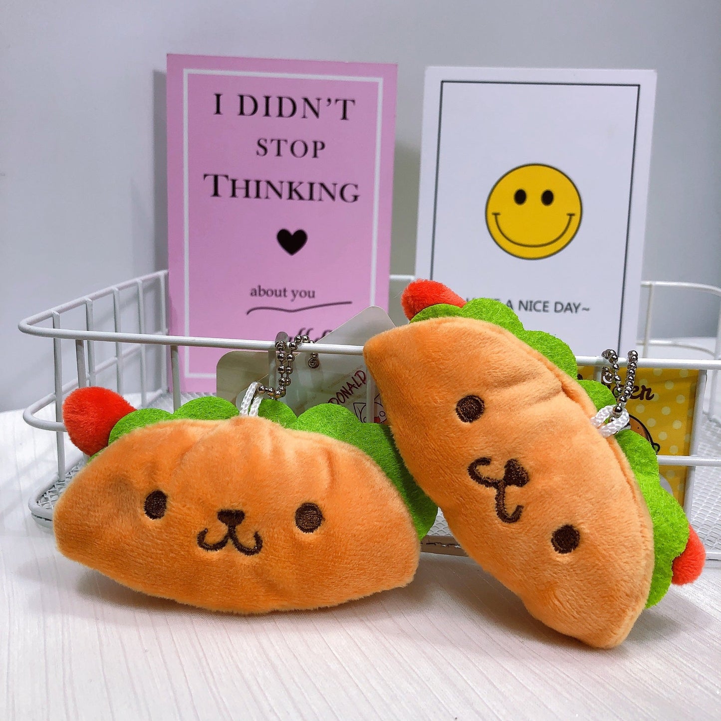 Hamburger Fries Sandwich Hot Dog Plush Toys - DunbiBeauty, LLC