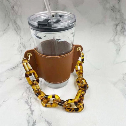 Hand-carrying Milk Tea Drink Cup Holder Detachable Chain - DunbiBeauty, LLC