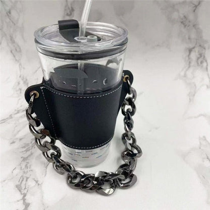 Hand-carrying Milk Tea Drink Cup Holder Detachable Chain - DunbiBeauty, LLC