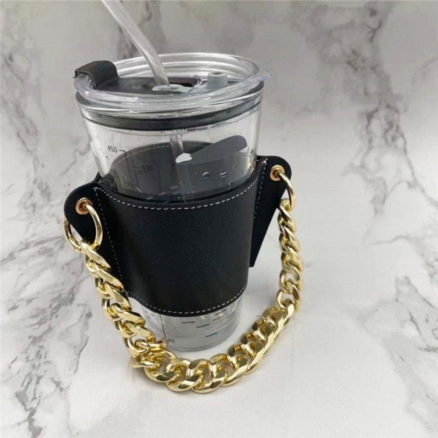 Hand-carrying Milk Tea Drink Cup Holder Detachable Chain - DunbiBeauty, LLC