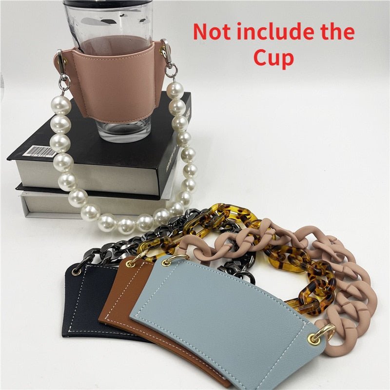 Hand-carrying Milk Tea Drink Cup Holder Detachable Chain - DunbiBeauty, LLC