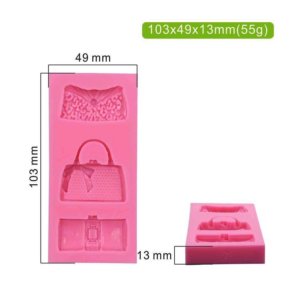 Handbag Collection Mold - DunbiBeauty, LLC