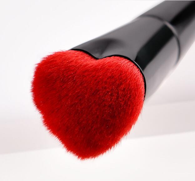 Heart Shape Makeup Brush - DunbiBeauty, LLC