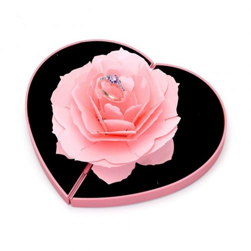 Heart Shape Wedding Ring Holder Box - DunbiBeauty, LLC