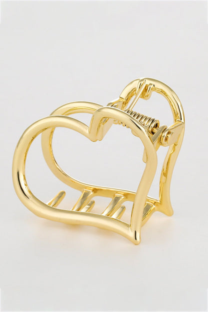 Heart-Shaped Hair Claw - DunbiBeauty, LLC