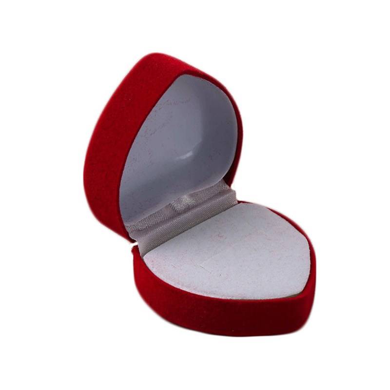 Heart Shaped Ring Box for Engagement and Gifts - DunbiBeauty, LLC