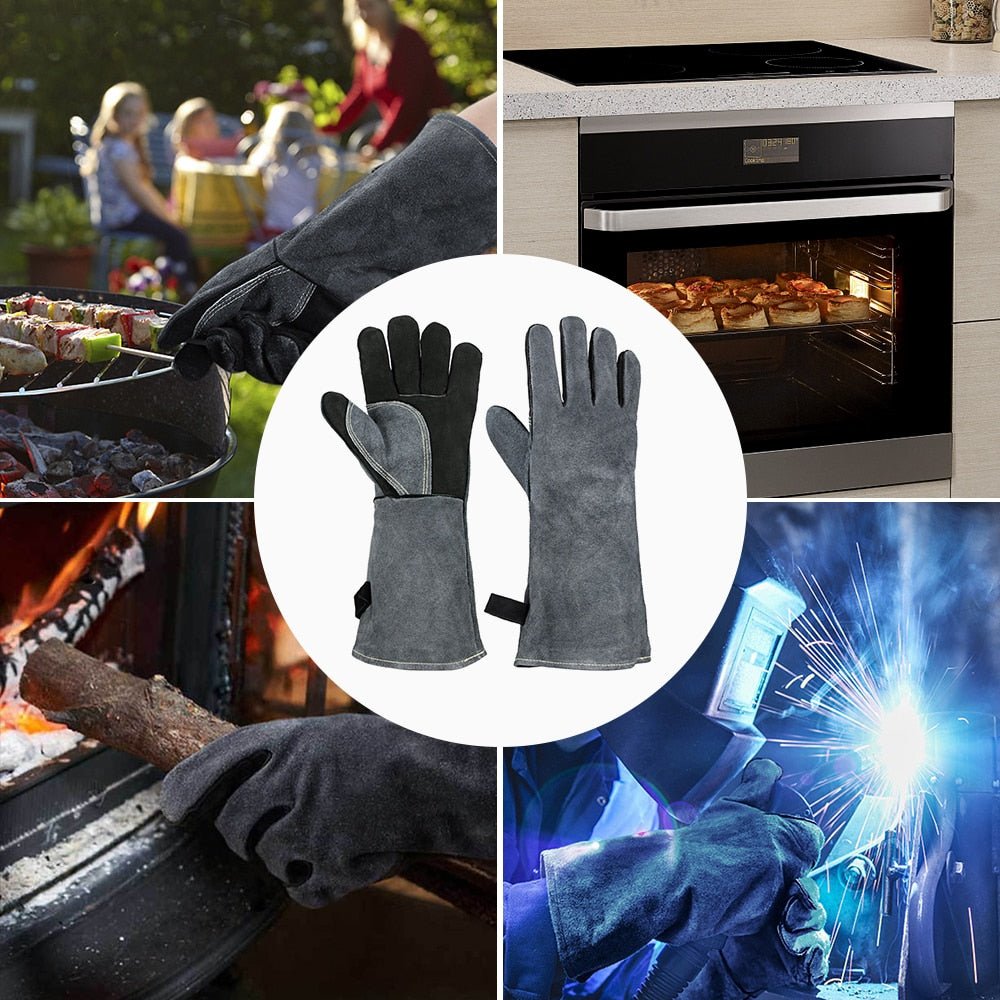 Heat Resistant Oven Gloves - DunbiBeauty, LLC