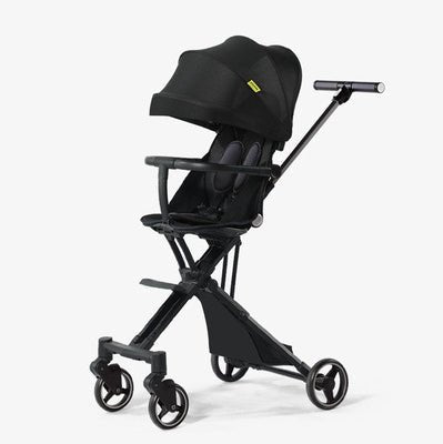 High-view Baby Stroller, Artifact for Walking The Baby, Can Be Seated, Reclining, and Folding Stroller Travel Stroller Baby Car - DunbiBeauty, LLC