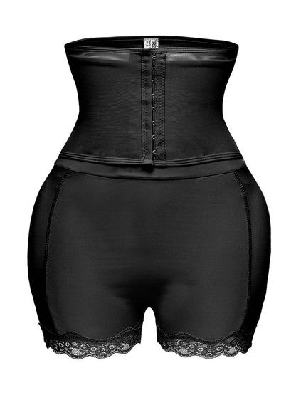 High Waist Lace Butt-Lifting Shorts - DunbiBeauty, LLC