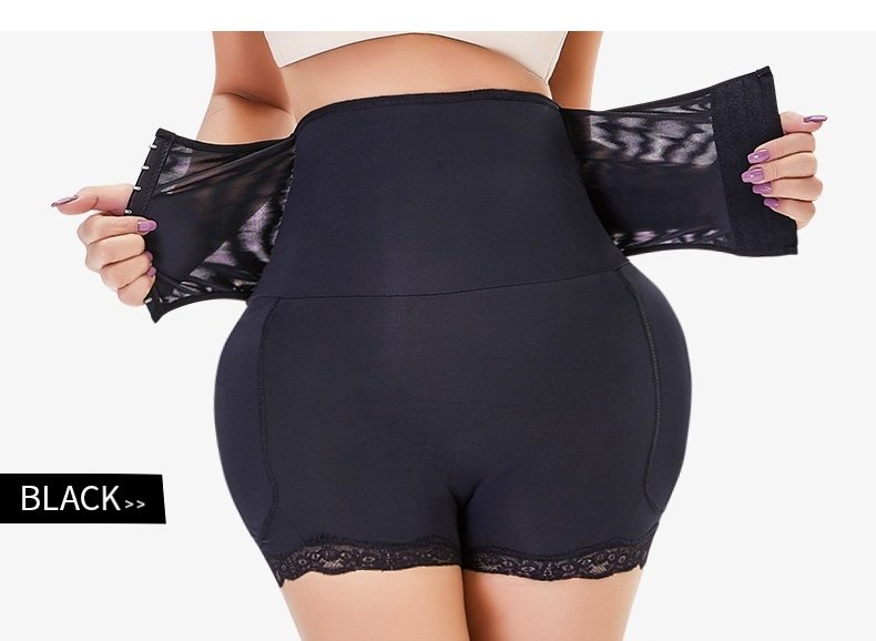 High Waist Lace Butt-Lifting Shorts - DunbiBeauty, LLC