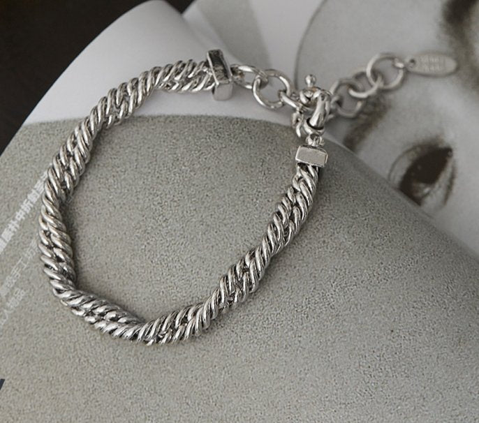 Hip-Hop Style Thick Chain Bracelet - DunbiBeauty, LLC